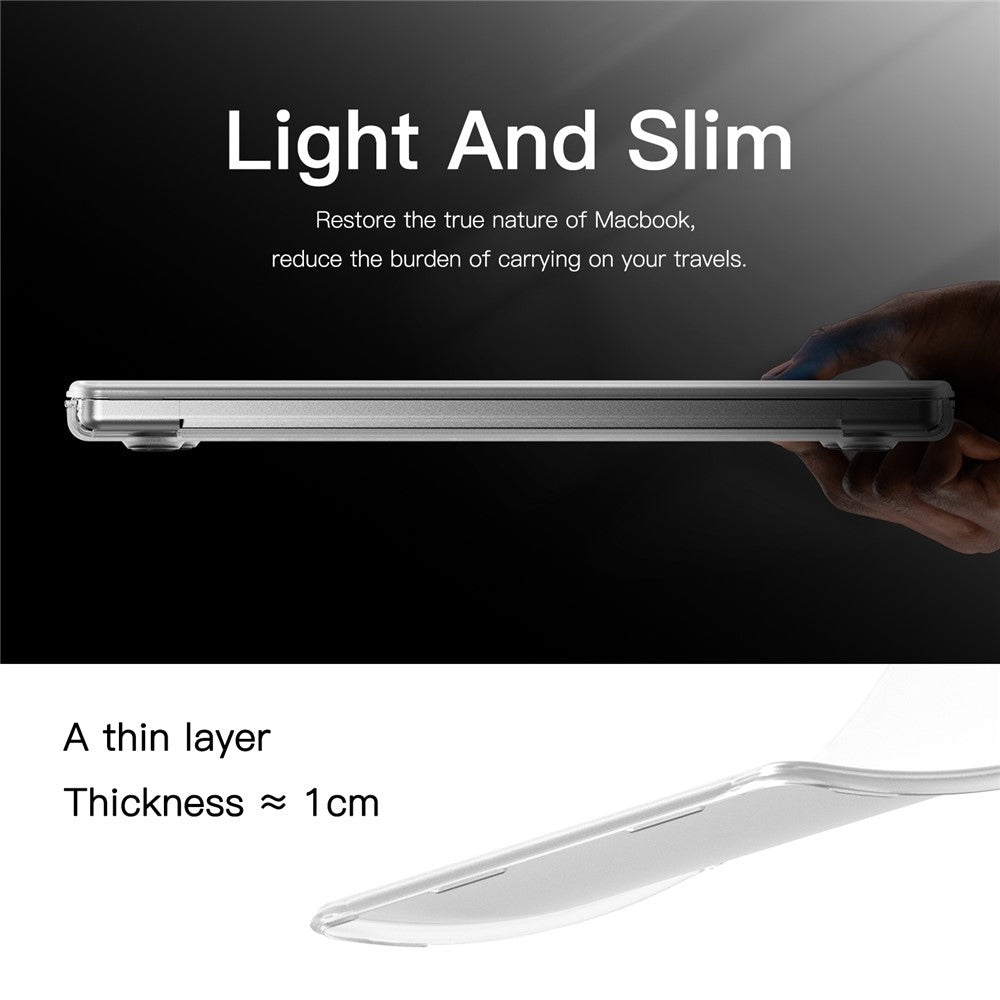Protective Case for MacBook Pro 14 inch (2026) / (2025) / (2024) / (2023) / (2022) / (2021) Drop Proof Matte PC + TPU Laptop Cover