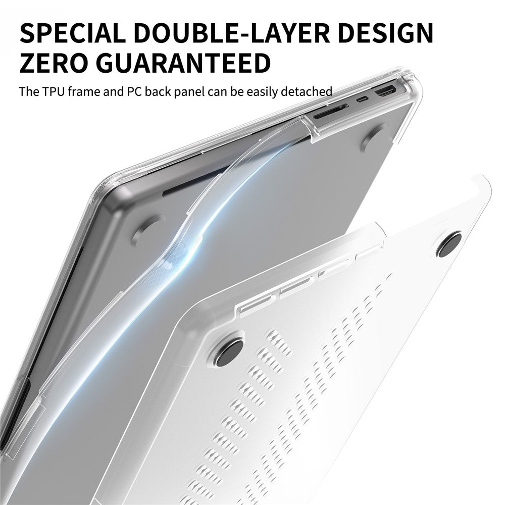 Protective Case for MacBook Pro 14 inch (2026) / (2025) / (2024) / (2023) / (2022) / (2021) Drop Proof Matte PC + TPU Laptop Cover