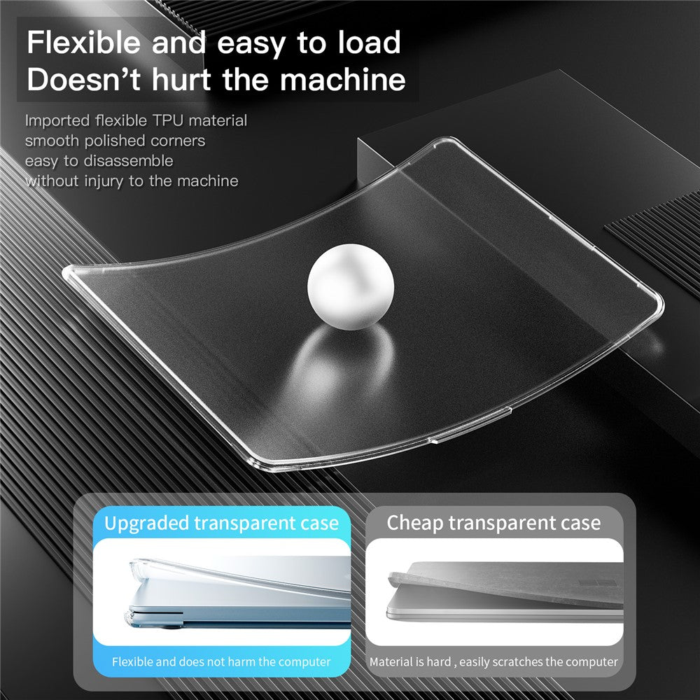 Protective Case for MacBook Air 13 inch (2026) / (2025) / (2024) / (2022) Drop Proof Matte PC + TPU Laptop Cover