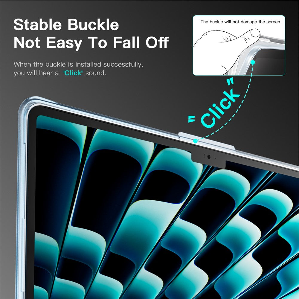 Protective Case for MacBook Air 13 inch (2026) / (2025) / (2024) / (2022) Drop Proof Matte PC + TPU Laptop Cover