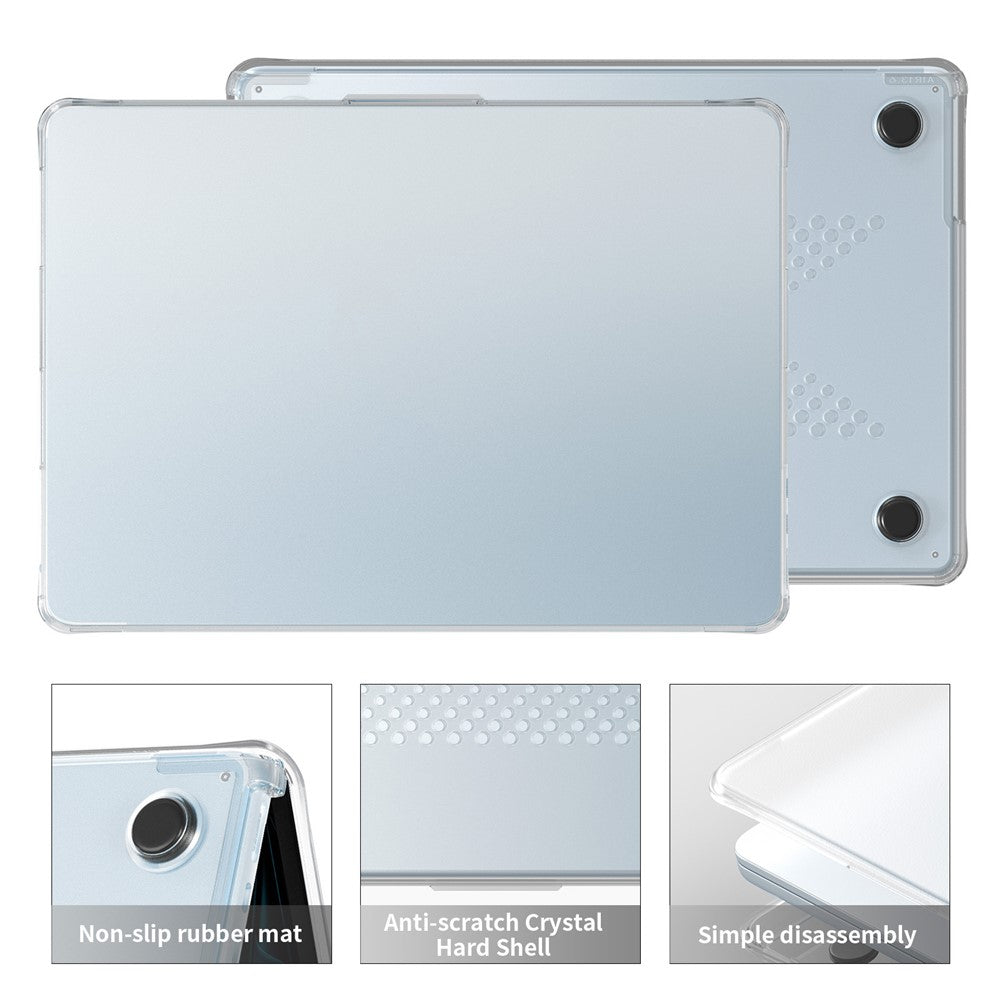 Protective Case for MacBook Air 13 inch (2026) / (2025) / (2024) / (2022) Drop Proof Matte PC + TPU Laptop Cover