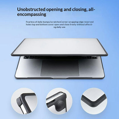 Laptop Protective Case For MacBook Pro 14 inch (2026) / (2025) / (2024) / (2023) / (2022) / (2021) TPU+PC Frosted Matte Hard Shell Cover