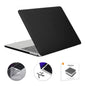 ENKAY HAT PRINCE for MacBook Pro 14 inch (2026) A3427 A3426 / (2025) A3434 A3112 A3185 A3401 / (2024) A2918 A2992 / (2023) A2779 / (2022) / (2021) A2442 (EU) PC Laptop Cover + Keyboard Skin + Anti-Dust Plugs