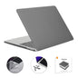 ENKAY HAT PRINCE for MacBook Pro 14 inch (2026) A3427 A3426 / (2025) A3434 A3112 A3185 A3401 / (2024) A2918 A2992 / (2023) A2779 / (2022) / (2021) A2442 (EU) PC Laptop Cover + Keyboard Skin + Anti-Dust Plugs