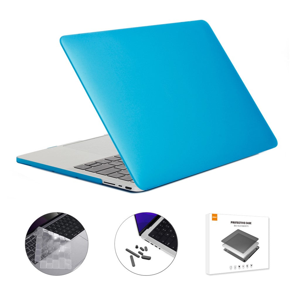 ENKAY HAT PRINCE for MacBook Pro 14 inch (2026) A3427 A3426 / (2025) A3434 A3112 A3185 A3401 / (2024) A2918 A2992 / (2023) A2779 / (2022) / (2021) A2442 (EU) PC Laptop Cover + Keyboard Skin + Anti-Dust Plugs