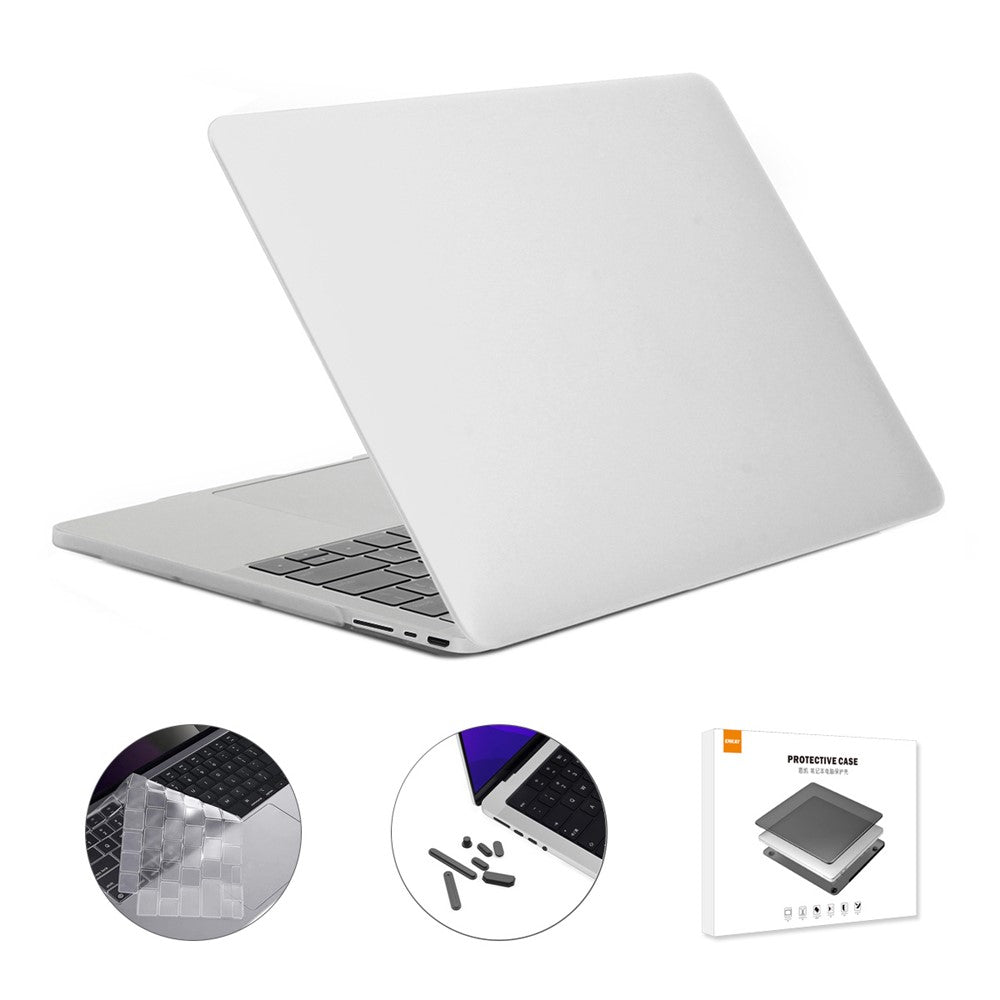 ENKAY HAT PRINCE for MacBook Pro 16 inch (2026) A3429 A3428 / (2025) A3186 A3403 / (2024) A2991 / (2023) A2780 / (2021) A2485 (EU Version) PC Laptop Cover + Keyboard Skin + Dust Plugs