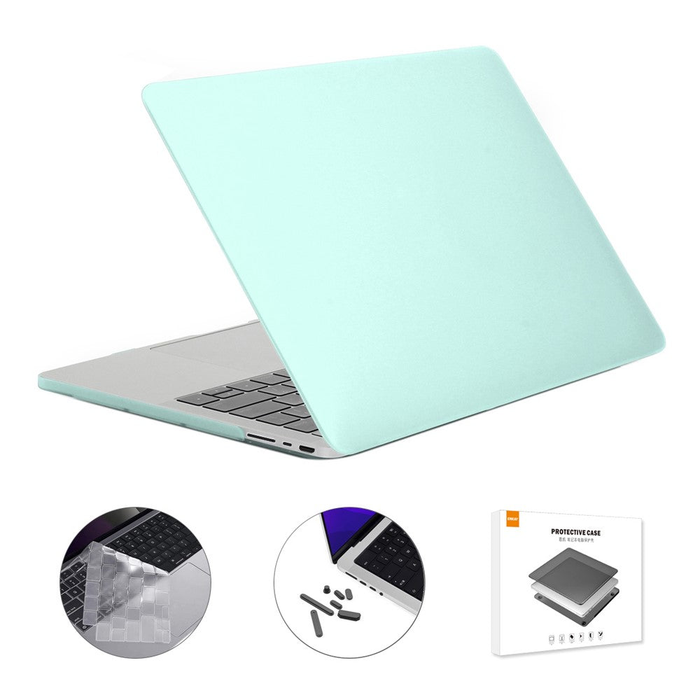 ENKAY HAT PRINCE for MacBook Pro 16 inch (2026) A3429 A3428 / (2025) A3186 A3403 / (2024) A2991 / (2023) A2780 / (2021) A2485 (EU Version) PC Laptop Cover + Keyboard Skin + Dust Plugs