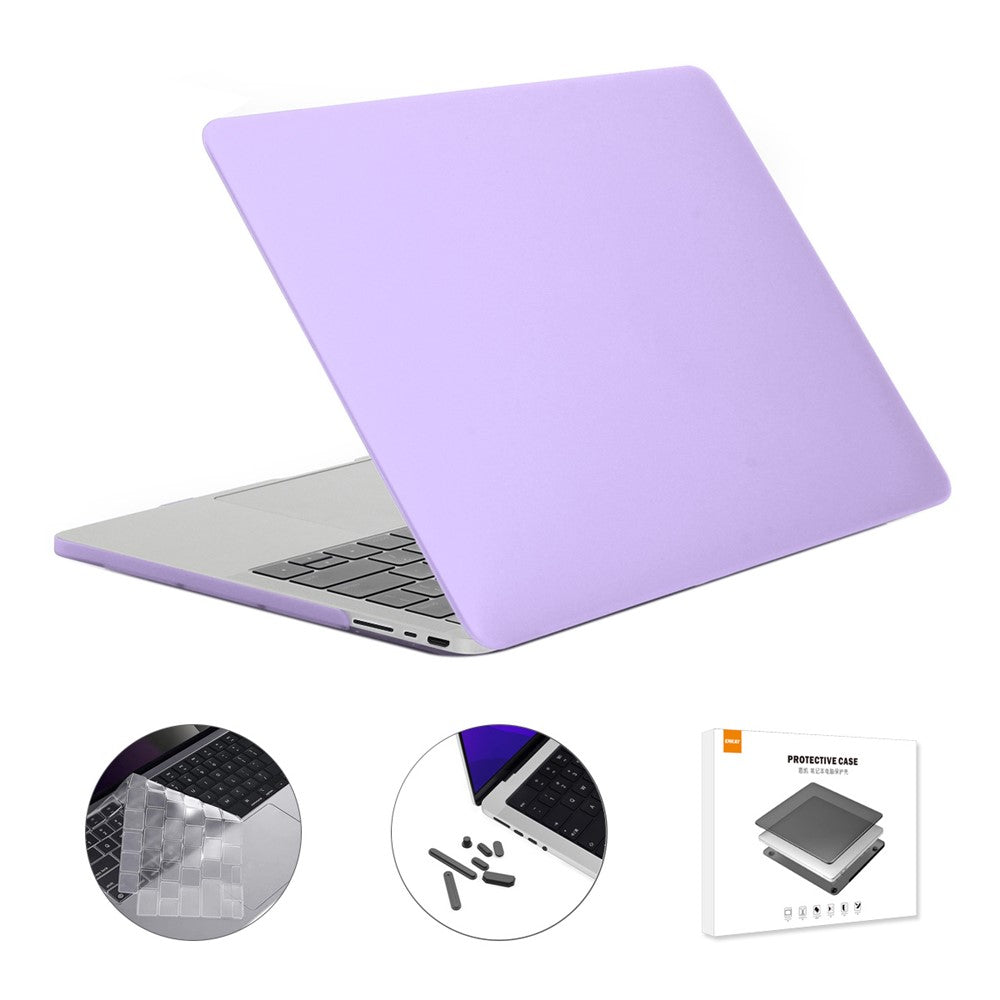 ENKAY HAT PRINCE for MacBook Pro 16 inch (2026) A3429 A3428 / (2025) A3186 A3403 / (2024) A2991 / (2023) A2780 / (2021) A2485 (EU Version) PC Laptop Cover + Keyboard Skin + Dust Plugs