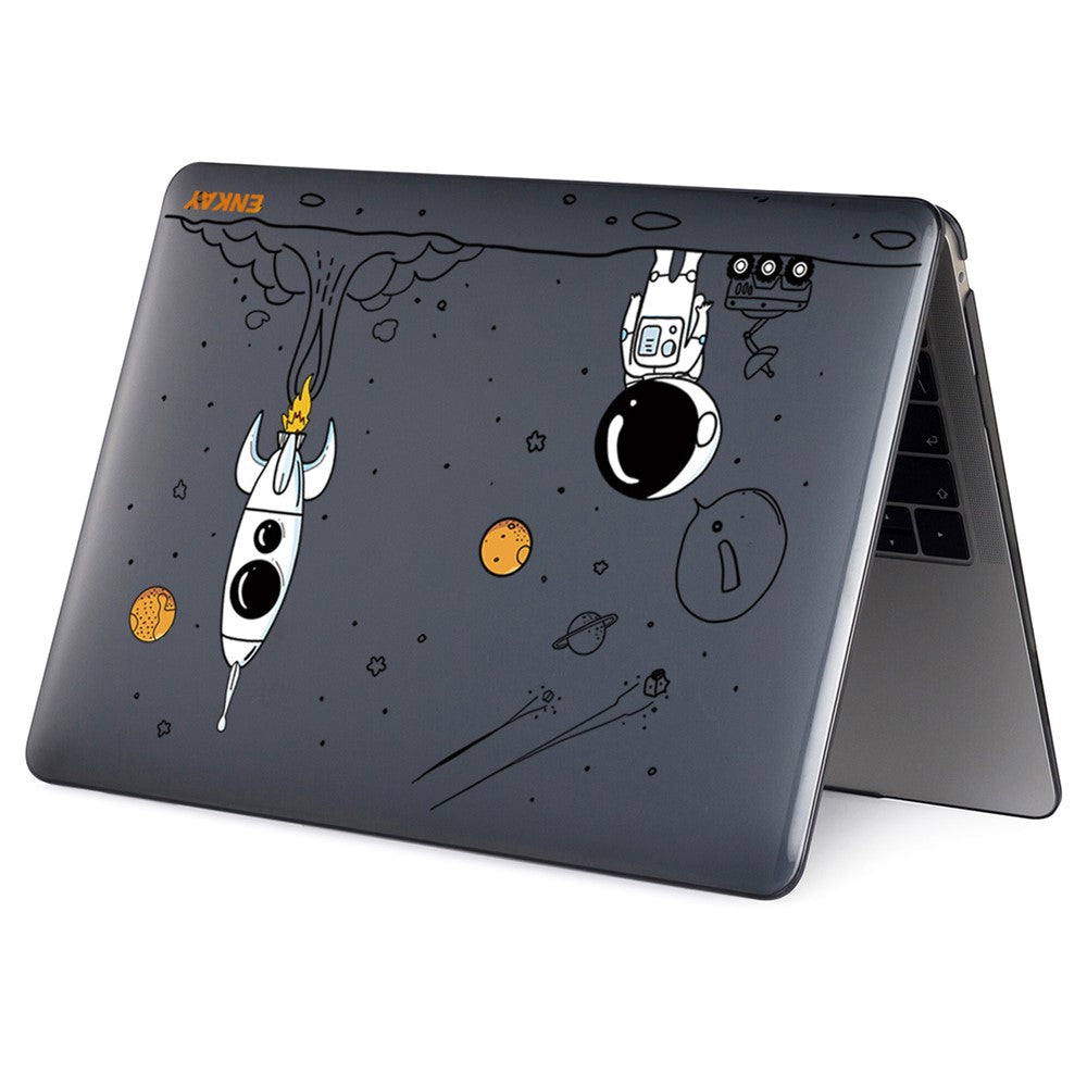 ENKAY HAT PRINCE for MacBook Pro 13 inch (2016-2017) A1706 A1708/ (2018-2019) A1989/ (2019) A2159 Laptop Covering Pattern Design Hard PC Protective Case Polycarbonate Notebook Shell