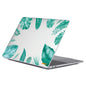 ENKAY HAT PRINCE for MacBook Pro 15 inch (2016-2017) A1707/ (2018-2019) A1990 Leaf Giraffe Pattern Notebook Case Hard PC Polycarbonate Crystal Clear Laptop Protective Cover