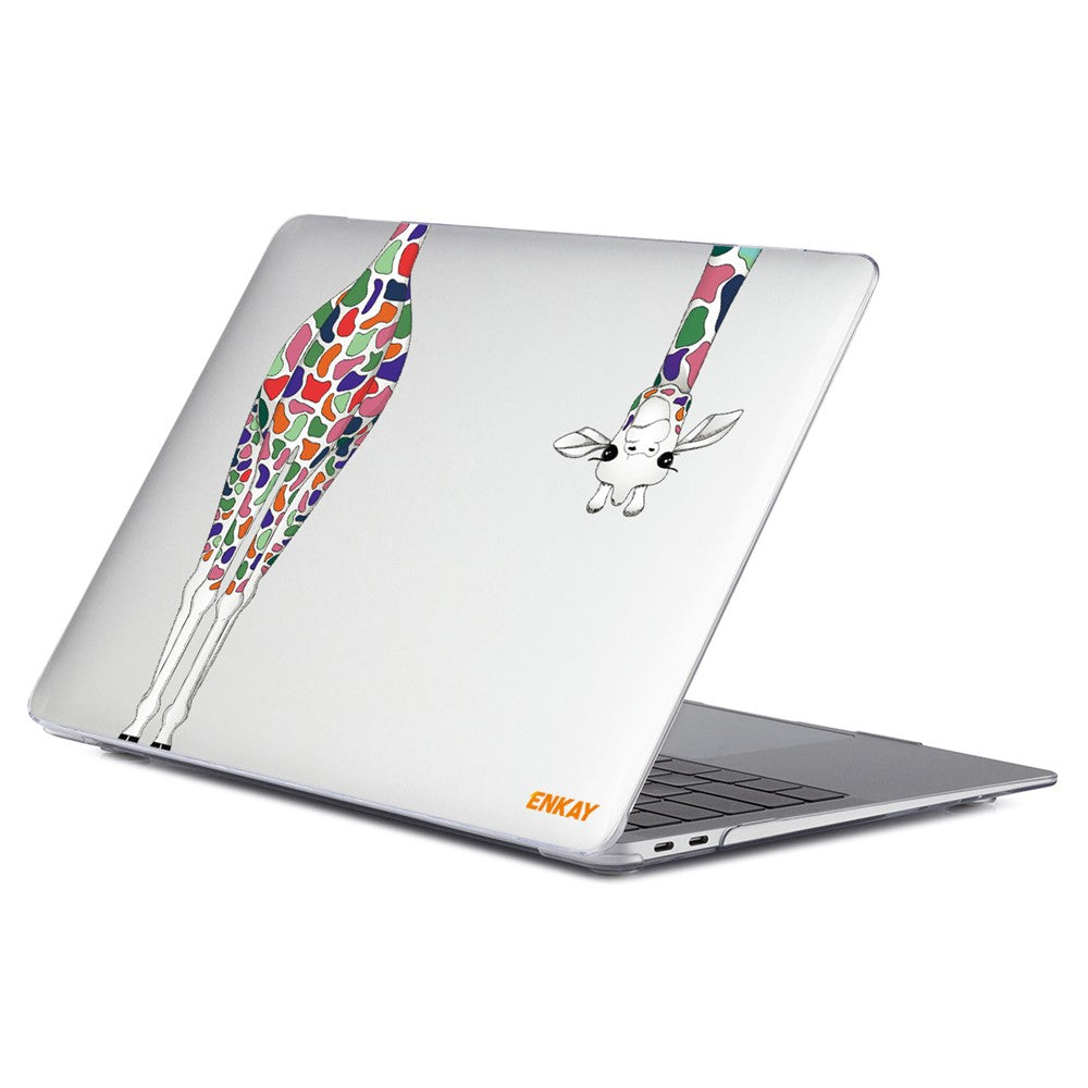 ENKAY HAT PRINCE for MacBook Pro 16 inch (2019) A2141 Forest Series Pattern Design Scratch-resistant Hard PC Laptop Protective Case Shell Polycarbonate Notebook Cover