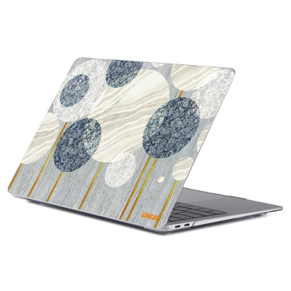 ENKAY HAT PRINCE for MacBook Pro 16 inch (2019) A2141 Geometry Series Polycarbonate Laptop Case Transparent Hard PC Protective Notebook Cover