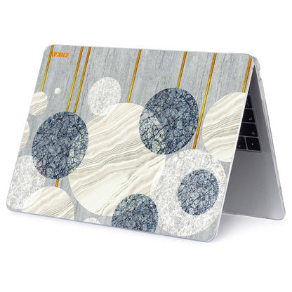 ENKAY HAT PRINCE for MacBook Pro 16 inch (2019) A2141 Geometry Series Polycarbonate Laptop Case Transparent Hard PC Protective Notebook Cover