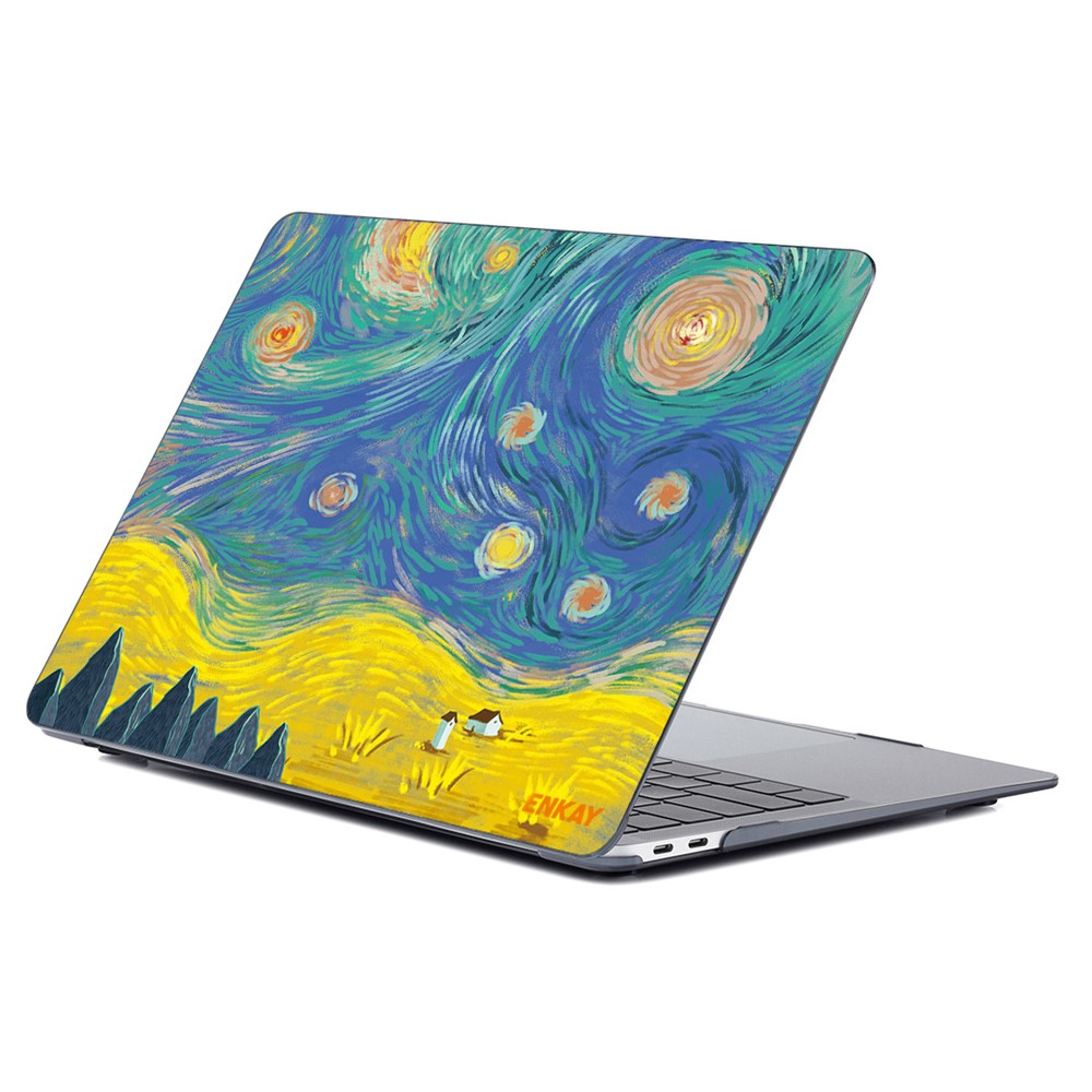 ENKAY HAT PRINCE Natural Pattern Plastic Hard Case Dustproof Cover for MacBook Pro 16 inch (2026) A3429 A3428 / (2025) A3186 A3403 / (2024) A2991 / (2023) A2780 / (2021) A2485