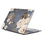 ENKAY HAT PRINCE for MacBook Pro 16 inch (2026) A3429 A3428 / (2025) A3186 A3403 / (2024) A2991 / (2023) A2780 / (2021) A2485 Vintage Flowers Patterns Series PC Laptop Case