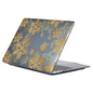 ENKAY HAT PRINCE For MacBook Air 13 inch (2018-2019) A1932/(2020) A2179 A2337 Flower Pattern Laptop Protective Case Transparent Hard PC Notebook Cover