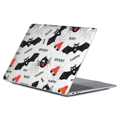 ENKAY HAT PRINCE for MacBook Air 13 inch (2018-2019) A1932/(2020) A2179/(2020) A2337 Cute Animals Series Transparent Patterned Hard PC Laptop/Notebook Protective Case