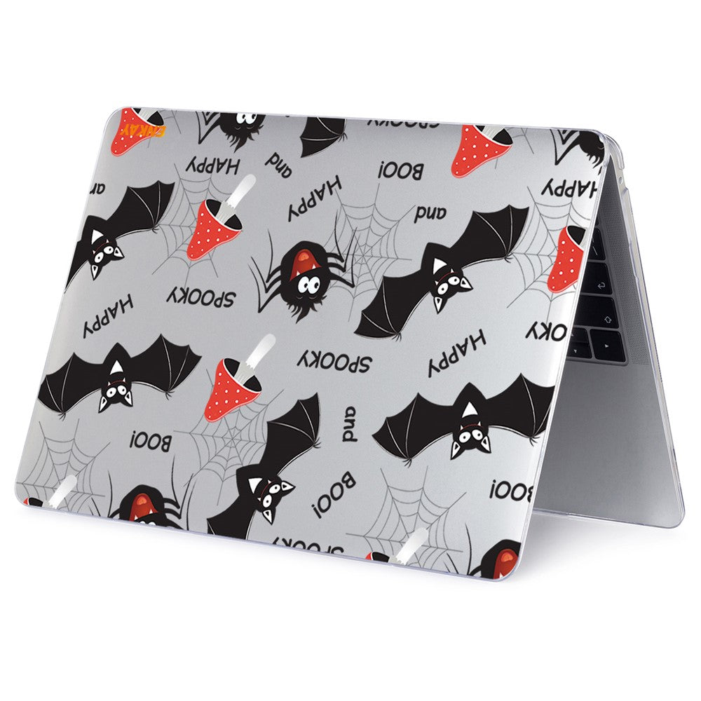 ENKAY HAT PRINCE for MacBook Air 13 inch (2018-2019) A1932/(2020) A2179/(2020) A2337 Cute Animals Series Transparent Patterned Hard PC Laptop/Notebook Protective Case
