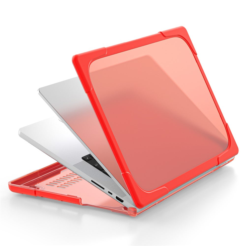 For MacBook Pro 16 inch (2026) A3429 A3428 / (2025) A3186 A3403 / (2024) A2991 / (2023) A2780 / (2021) A2485 / A2780 / A2991 (M1 / M2 / M3) Hard PC + TPU Laptop Case Notebook Cover
