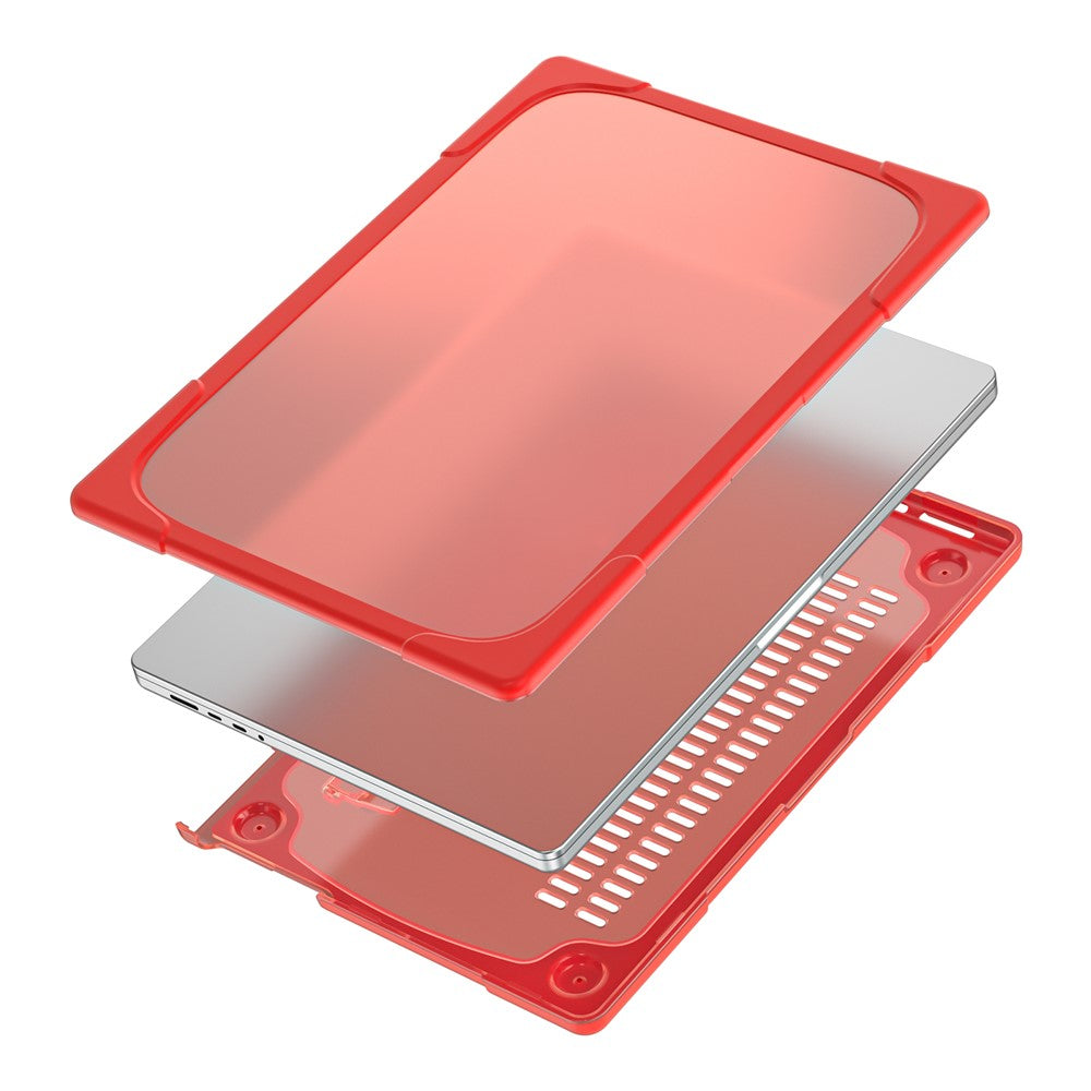 For MacBook Pro 16 inch (2026) A3429 A3428 / (2025) A3186 A3403 / (2024) A2991 / (2023) A2780 / (2021) A2485 / A2780 / A2991 (M1 / M2 / M3) Hard PC + TPU Laptop Case Notebook Cover
