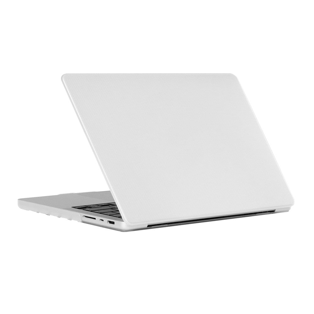 For MacBook Pro 16 inch (2026) A3429 A3428 / (2025) A3186 A3403 / (2024) A2991 / (2023) A2780 / (2021) A2485 Dot Texture Hard Laptop Cover Scratch-Resistant Hardshell Case with Foot Pad
