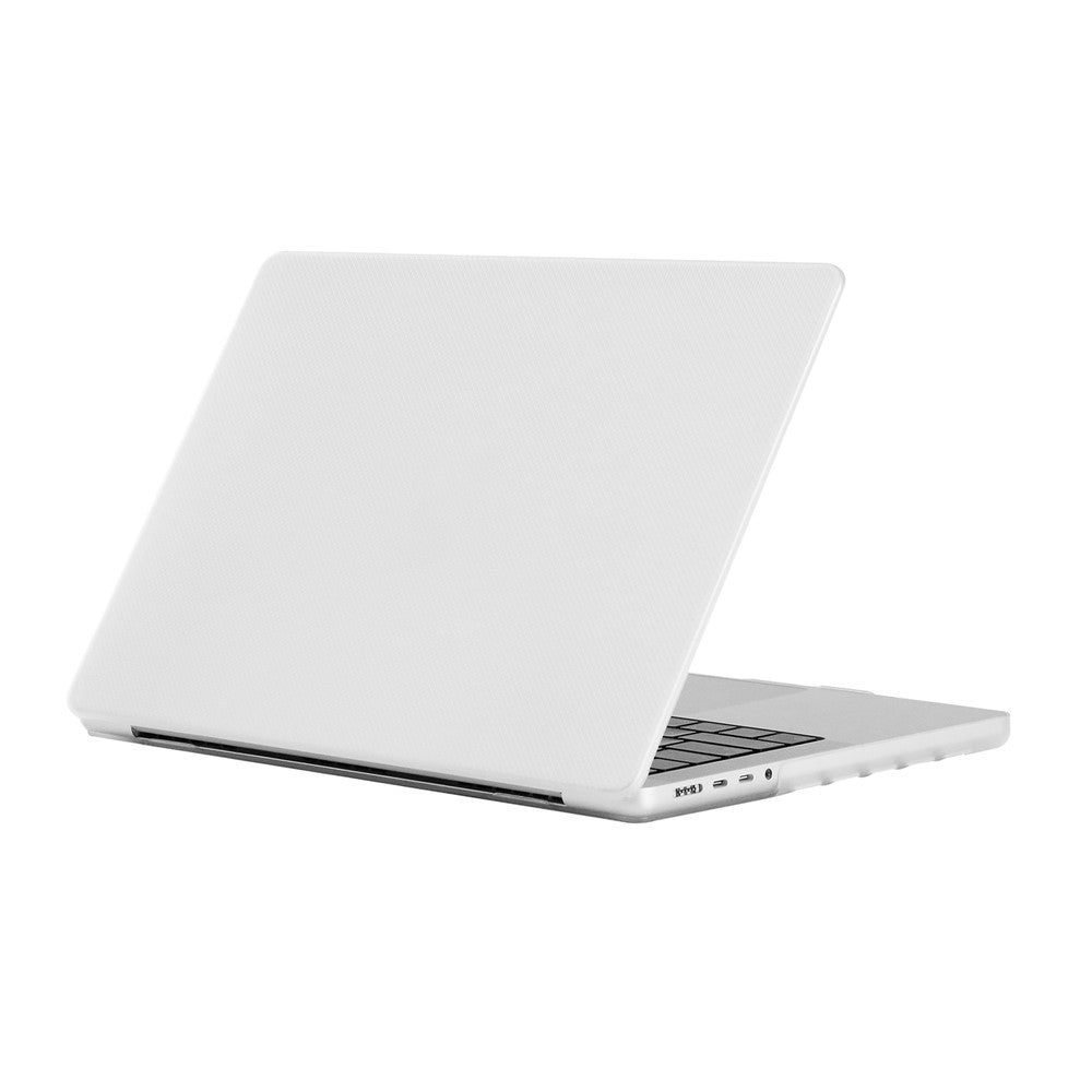 For MacBook Pro 16 inch (2026) A3429 A3428 / (2025) A3186 A3403 / (2024) A2991 / (2023) A2780 / (2021) A2485 Dot Texture Hard Laptop Cover Scratch-Resistant Hardshell Case with Foot Pad