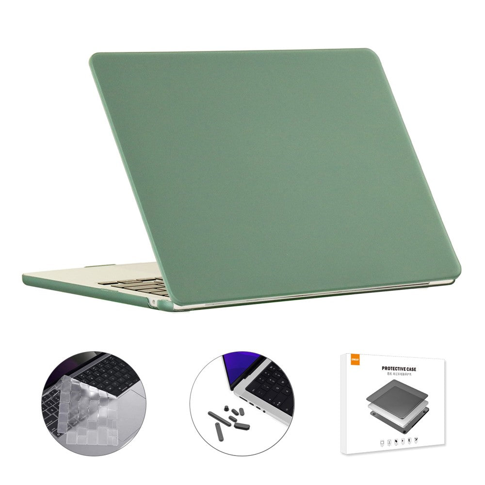 ENKAY HAT PRINCE for MacBook Air 13 inch (2026) A3449 / (2025) A3240 / (2024) A3113 / (2022) A2681 Case + Ultra Slim TPU Keyboard Film