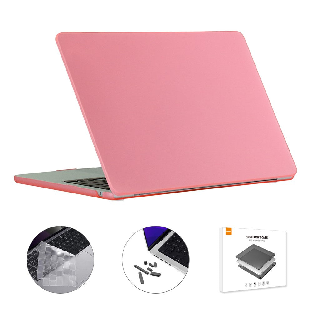 ENKAY HAT PRINCE for MacBook Air 13 inch (2026) A3449 / (2025) A3240 / (2024) A3113 / (2022) A2681 Case + Ultra Slim TPU Keyboard Film