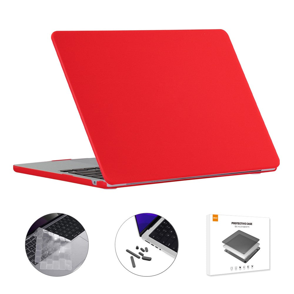 ENKAY HAT PRINCE for MacBook Air 13 inch (2026) A3449 / (2025) A3240 / (2024) A3113 / (2022) A2681 Case + Ultra Slim TPU Keyboard Film