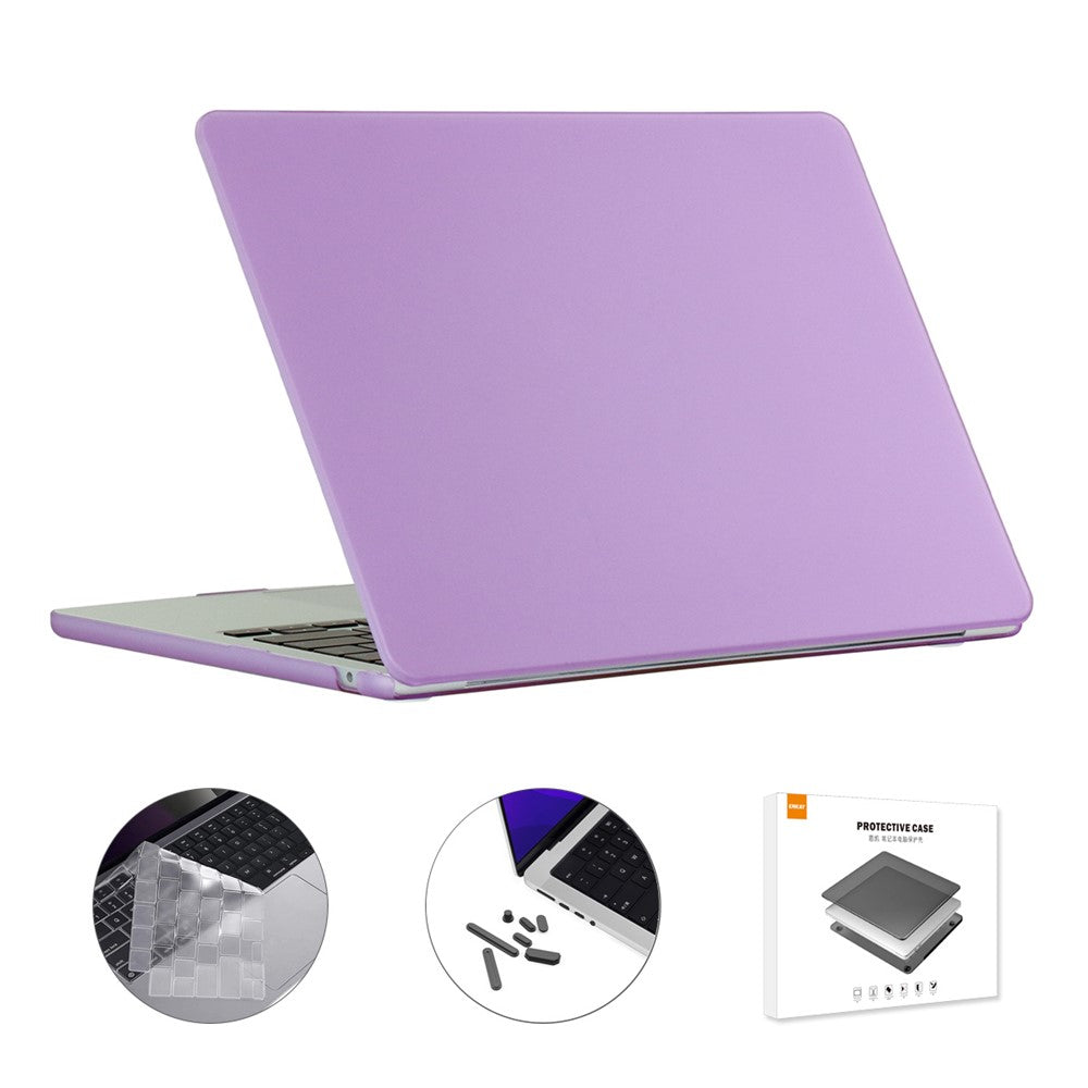 ENKAY HAT PRINCE for MacBook Air 13 inch (2026) A3449 / (2025) A3240 / (2024) A3113 / (2022) A2681 Case + Ultra Slim TPU Keyboard Film