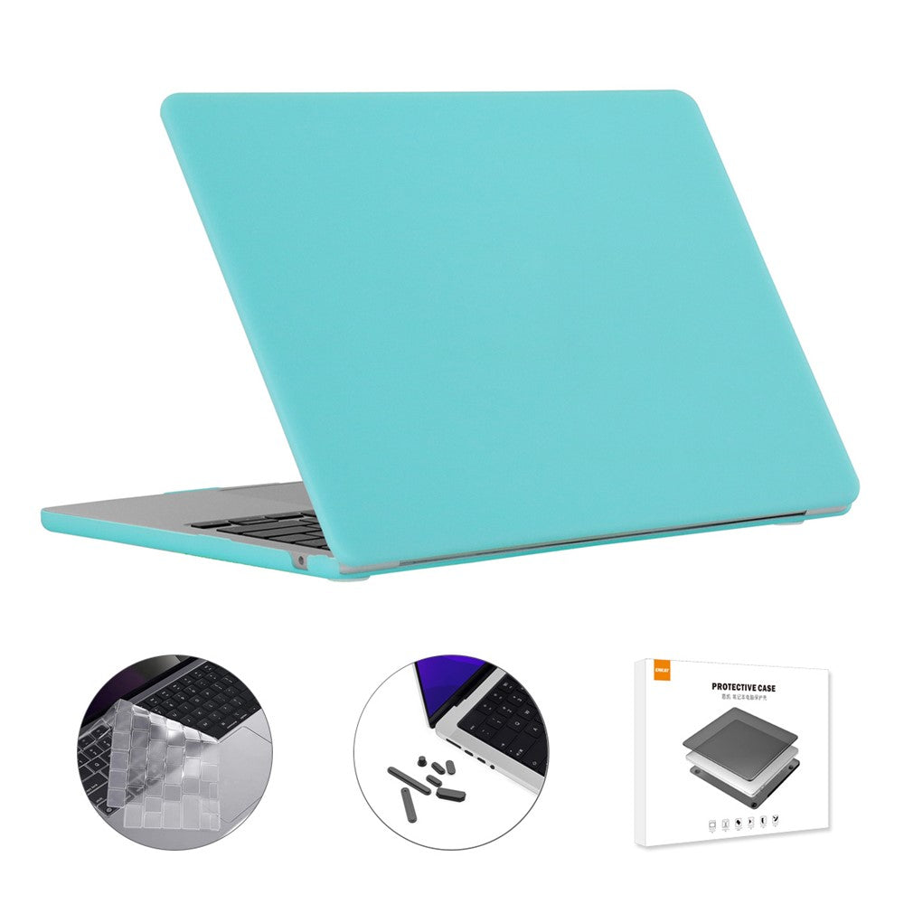 ENKAY HAT PRINCE for MacBook Air 13 inch (2026) A3449 / (2025) A3240 / (2024) A3113 / (2022) A2681 Case + Ultra Slim TPU Keyboard Film