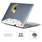 ENKAY HAT PRINCE For MacBook Air 13 inch (2020) A2179 / A2337 (US Version) Astronaut Pattern Anti-Scratch Laptop Case with TPU Keyboard Cover + Dust-Proof Plugs