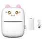C9 Inkless Printer Portable Thermal Photo Printer Compact Pocket Student Mini Label Printer