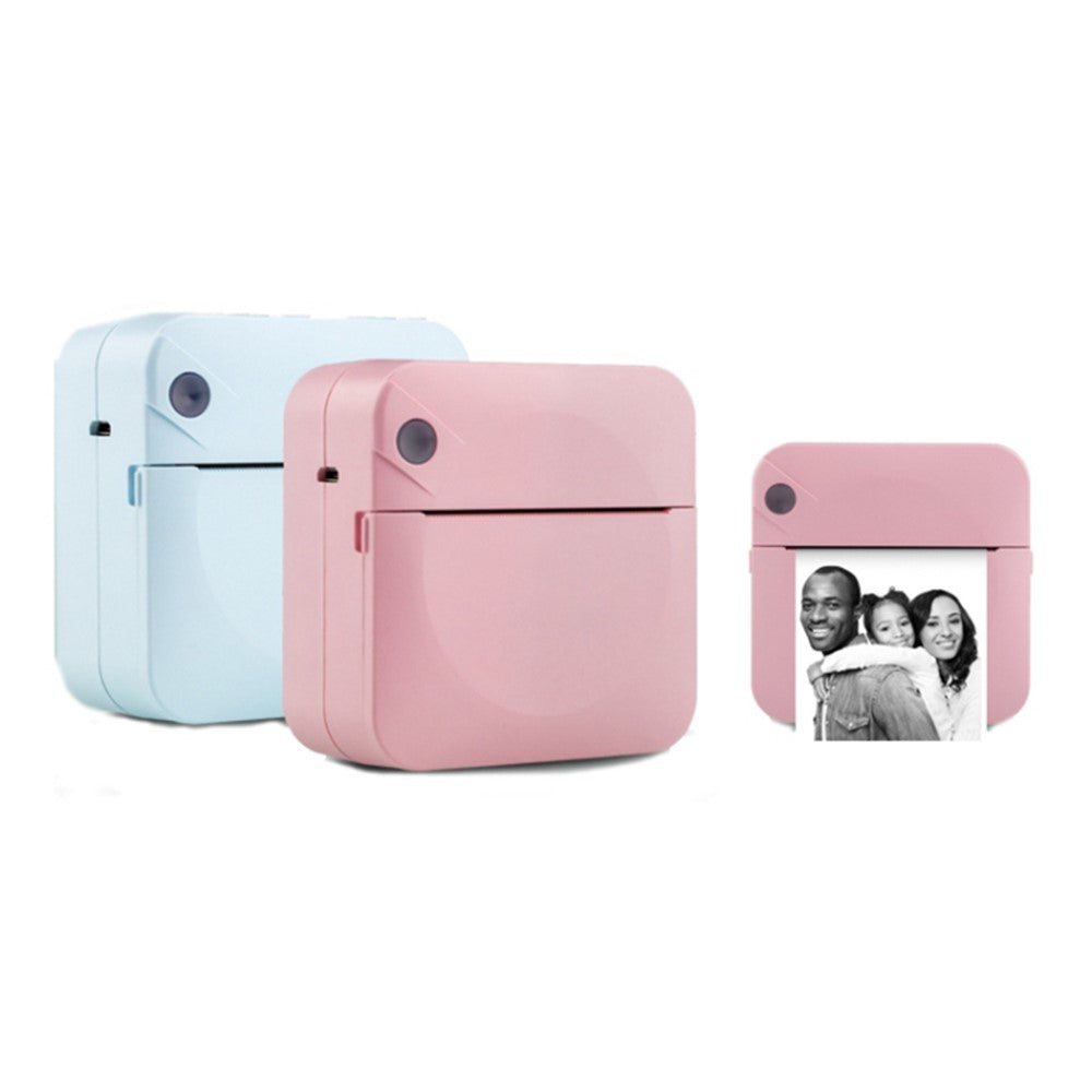 C17 Portable Mini Printer Pocket Bluetooth-compatible Thermal Printer Inkless Printing Gift for Label Receipt Photo Notes Study