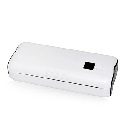 A4 Mini Phone Bluetooth-compatible USB Connection Inkless Printer Rechargeable ABS Thermal Photo Printer with 50 Print Papers