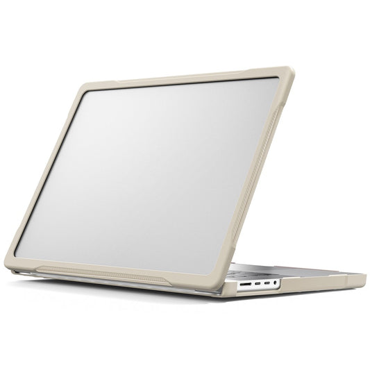 For MacBook Pro 16 inch (2026) A3429 A3428 / (2025) A3186 A3403 / (2024) A2991 / (2023) A2780 / (2021) A2485 PC+TPU Laptop Cover Anti-Drop Shockproof Case