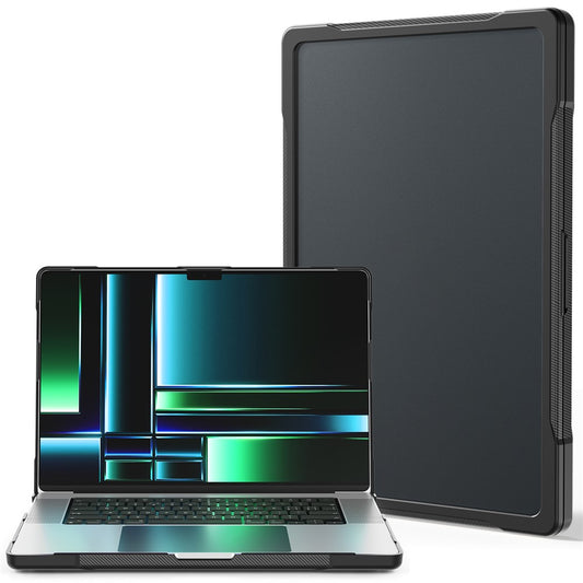 For MacBook Pro 14 inch (2026) A3427 A3426 / (2025) A3434 A3112 A3185 A3401 / (2024) A2918 A2992 / (2023) A2779 / (2022) / (2021) A2442 Case PC+TPU Anti-Cracking Protective Cover