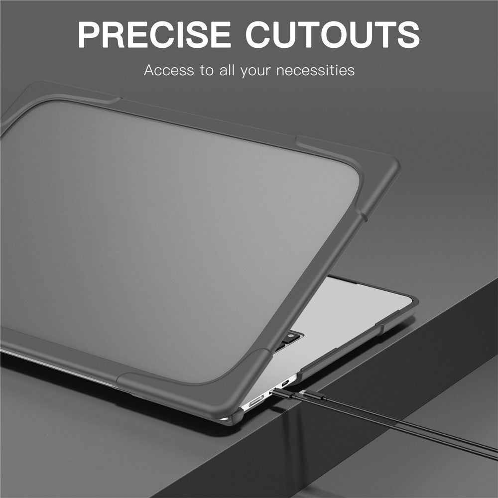 Laptop Case for Macbook Air 15 inch (2026) A3448 / (2025) A3241 / (2024) A311 / (2023) A2941 Stand Design Notebook Anti-Scratch Hard PC Cover