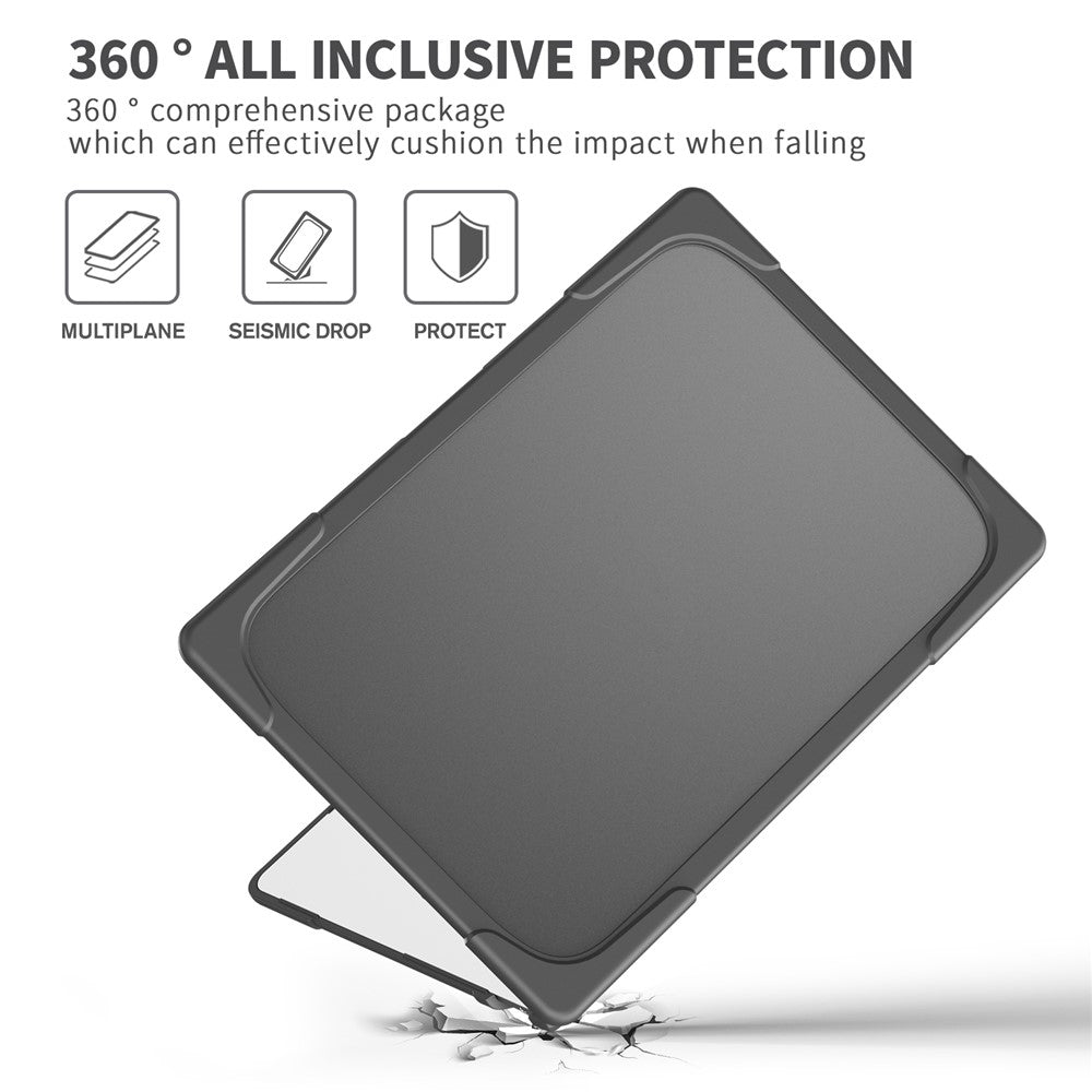 Laptop Case for Macbook Air 15 inch (2026) A3448 / (2025) A3241 / (2024) A311 / (2023) A2941 Stand Design Notebook Anti-Scratch Hard PC Cover