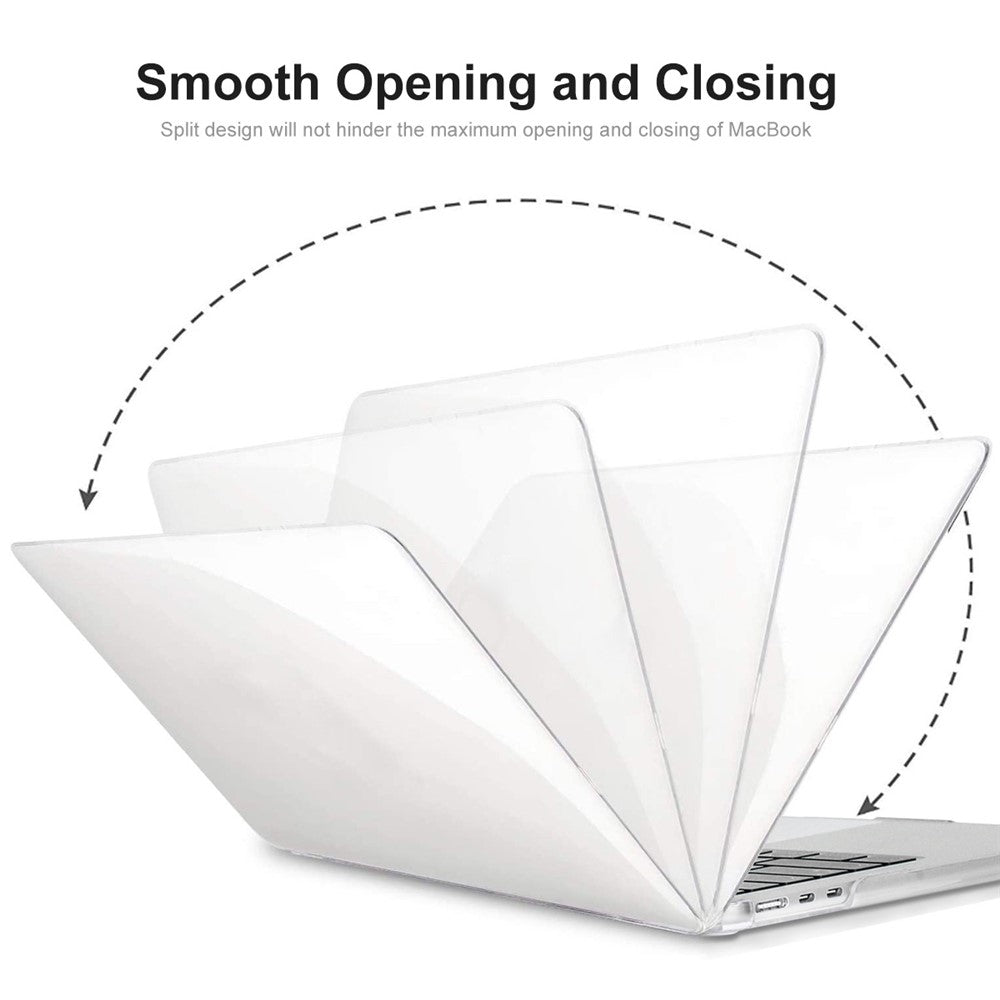 ENKAY HAT PRINCE Shockproof Case for Macbook Air 15 inch (2026) A3448 / (2025) A3241 / (2024) A311 / (2023) A2941 Anti-Scratch Laptop Hard PC Case