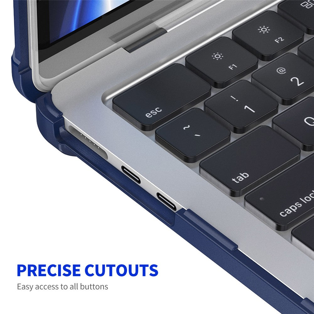 ENKAY HAT PRINCE For MacBook Air 13 inch (2026) A3449 / (2025) A3240 / (2024) A3113 / (2022) A2681 (EU) Hard PC Laptop Case