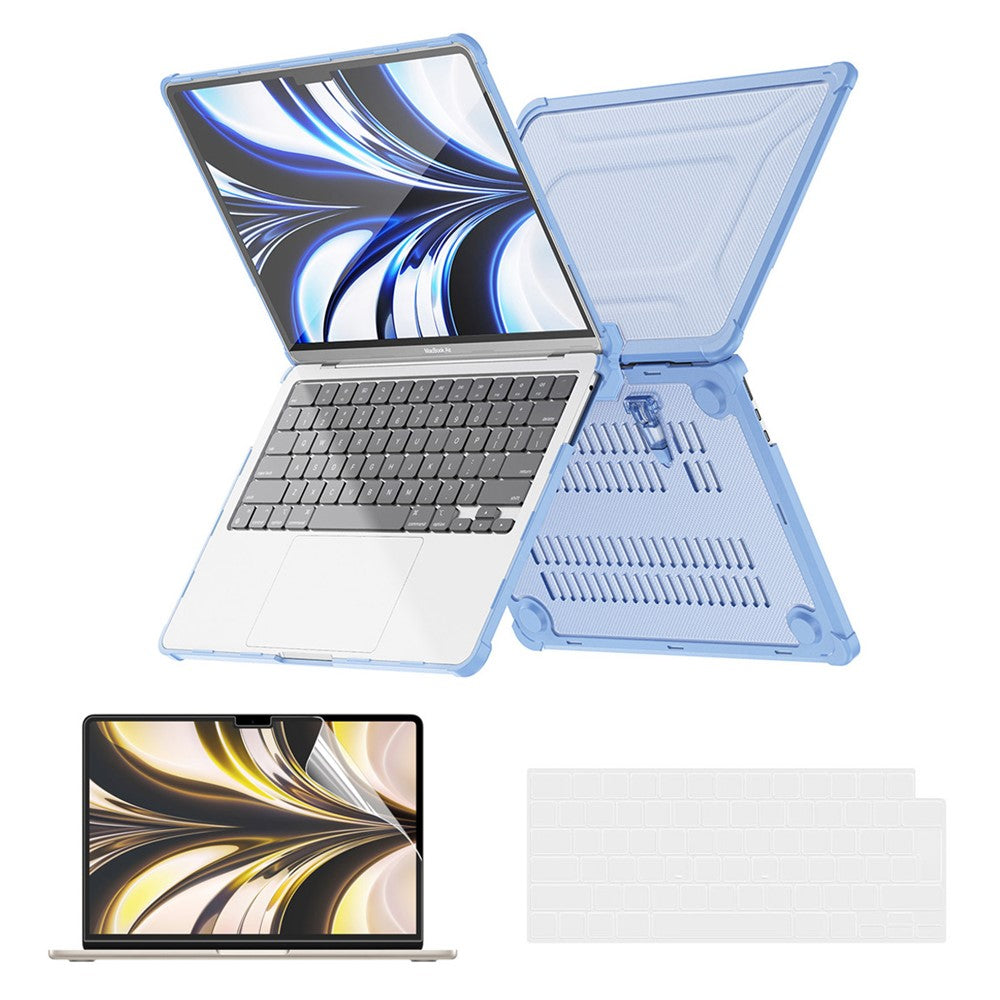 ENKAY HAT PRINCE For MacBook Air 13 inch (2026) A3449 / (2025) A3240 / (2024) A3113 / (2022) A2681 (EU) Hard PC Laptop Case
