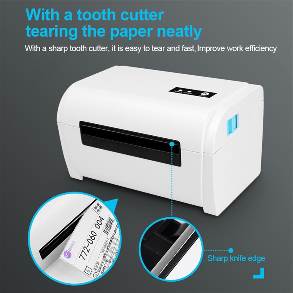 ZJ-9200 Shipping Label Printer High-Speed USB+Bluetooth-compatible Thermal Label Printer