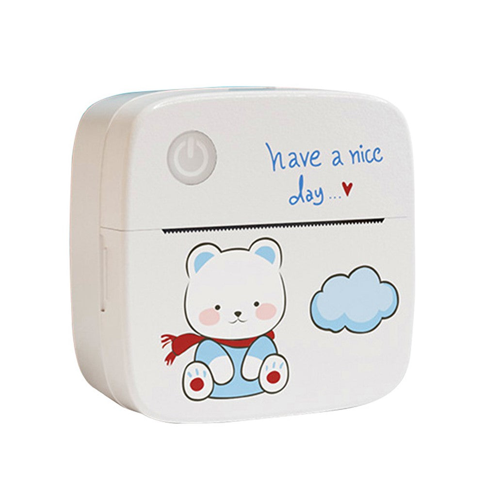 LX-D2 Thermal Inkless Bluetooth-compatible 5.2 Mini Printer for Photos, Notes, Receipt (Standard Version)