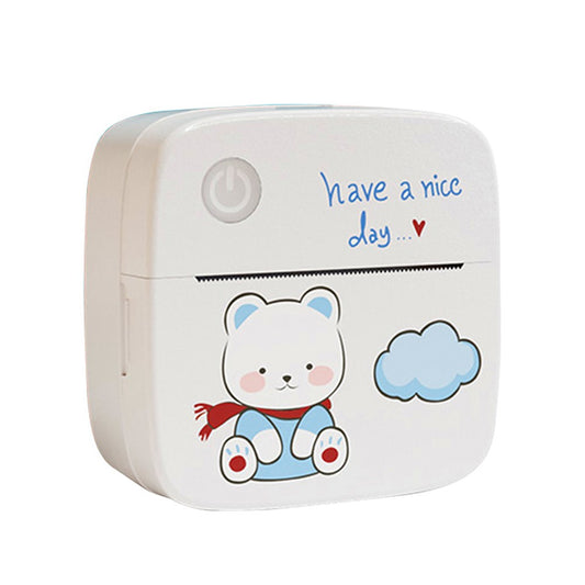 LX-D2 Thermal Inkless Bluetooth-compatible 5.2 Mini Printer for Photos, Notes, Receipt (Standard Version)