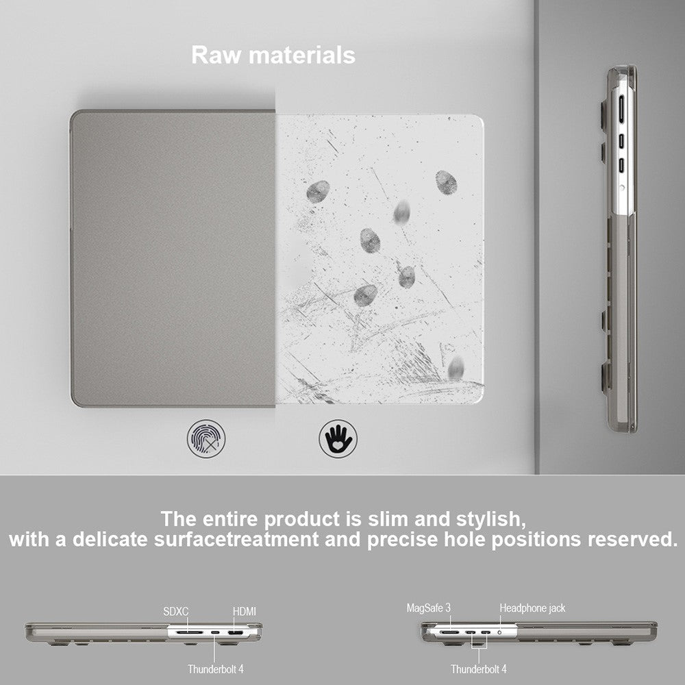 BENWIS MP-SMC For MacBook Pro 15 inch (2016-2017) A1707 / (2018-2019) A1990 Protector Notebook Case Laptop Cover