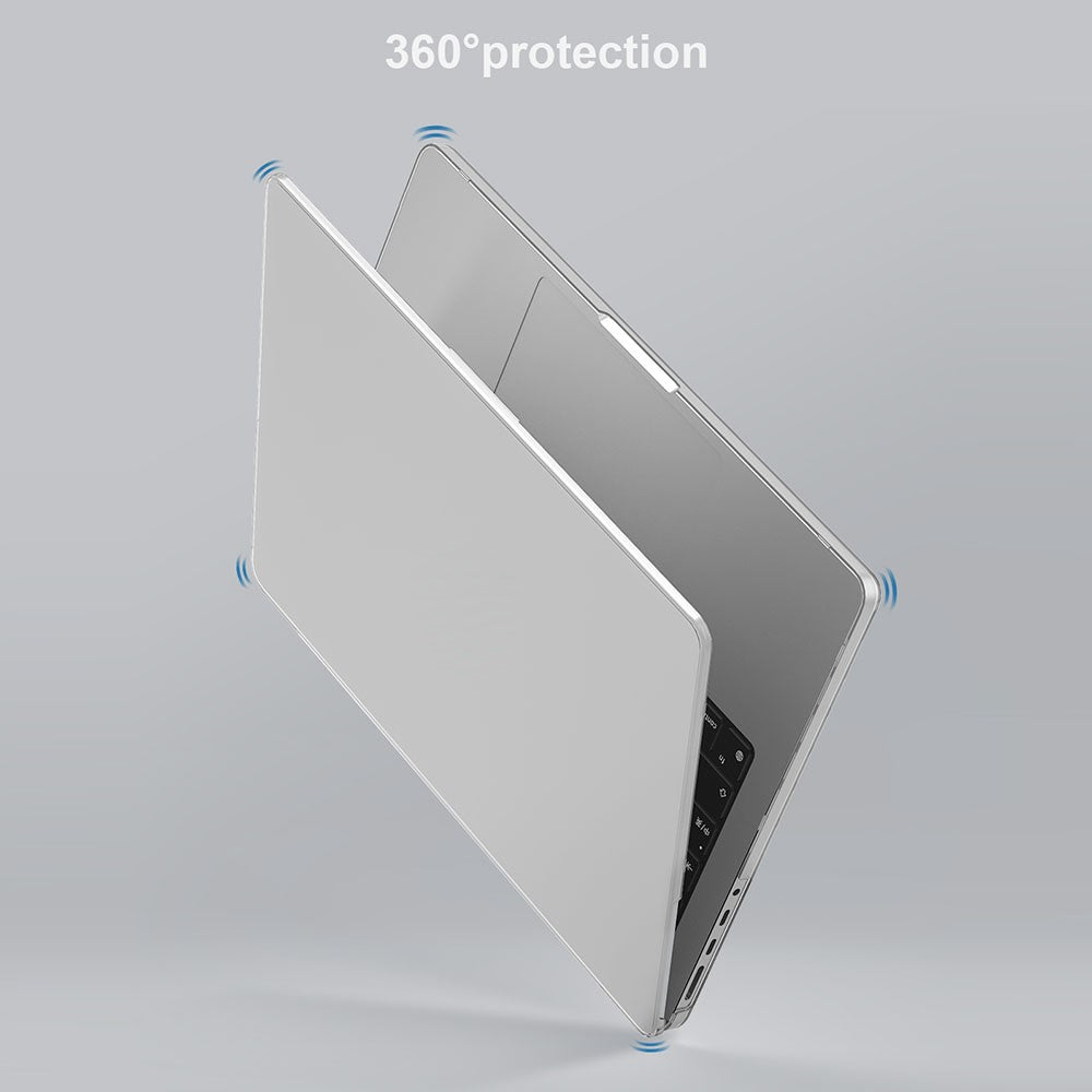 BENWIS MP-CHC For MacBook Air 13 inch (2026) A3449 / (2025) A3240 / (2024) A3113 / (2022) A2681 Crystal Clear Laptop Case Shockproof PC Hard Shell