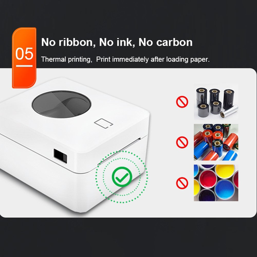 ZJ-9250 USB+Bluetooth-compatible Thermal Shipping Label Printer for Small Business