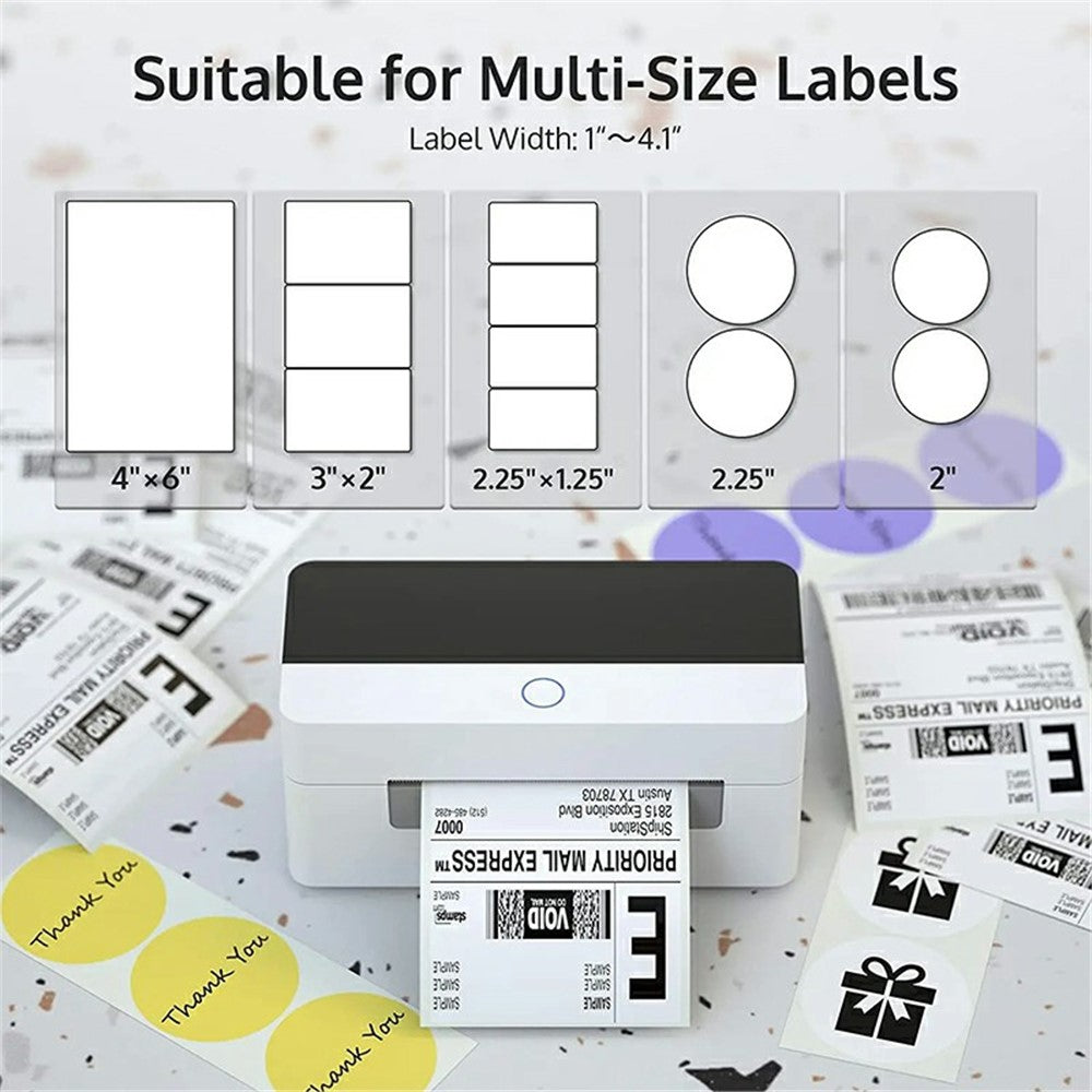 XPRINTER XP-D463B Label Maker with Thermal Printing 26-108mm QR Code Barcode Label Printer