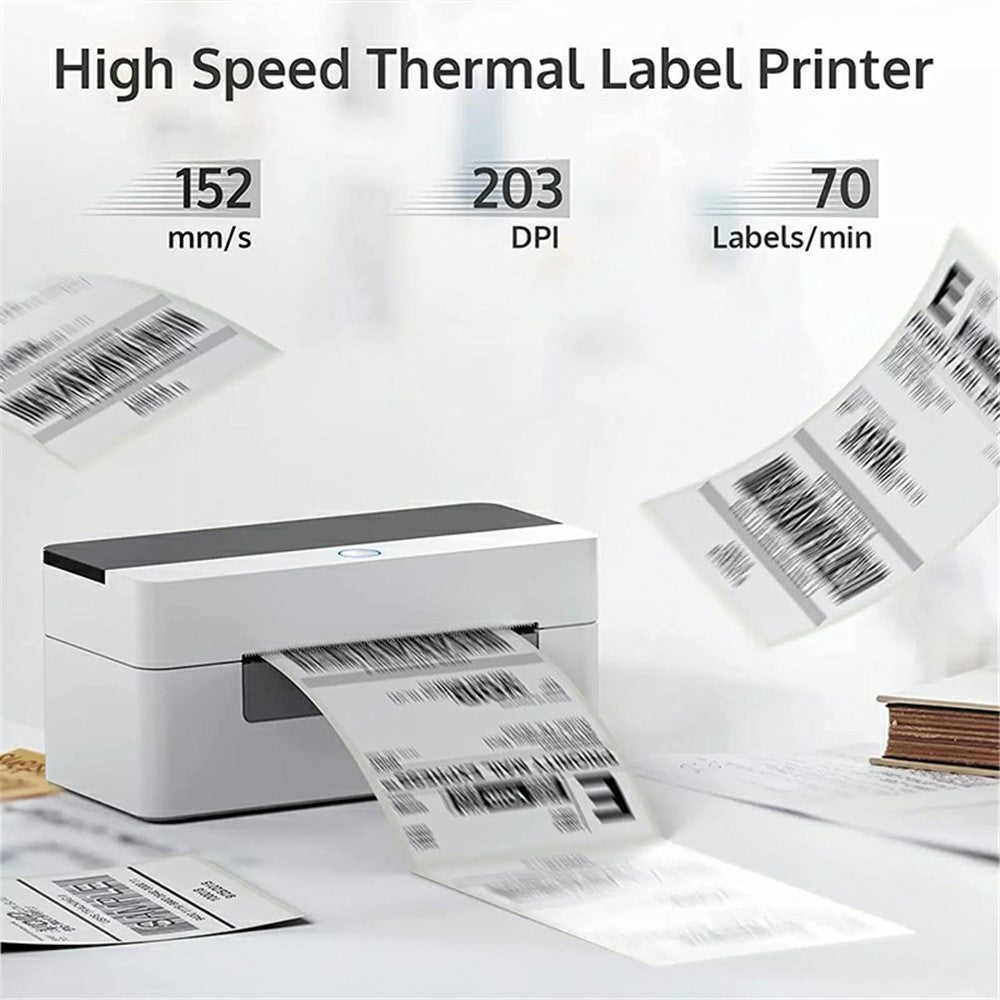 XPRINTER XP-D463B Label Maker with Thermal Printing 26-108mm QR Code Barcode Label Printer